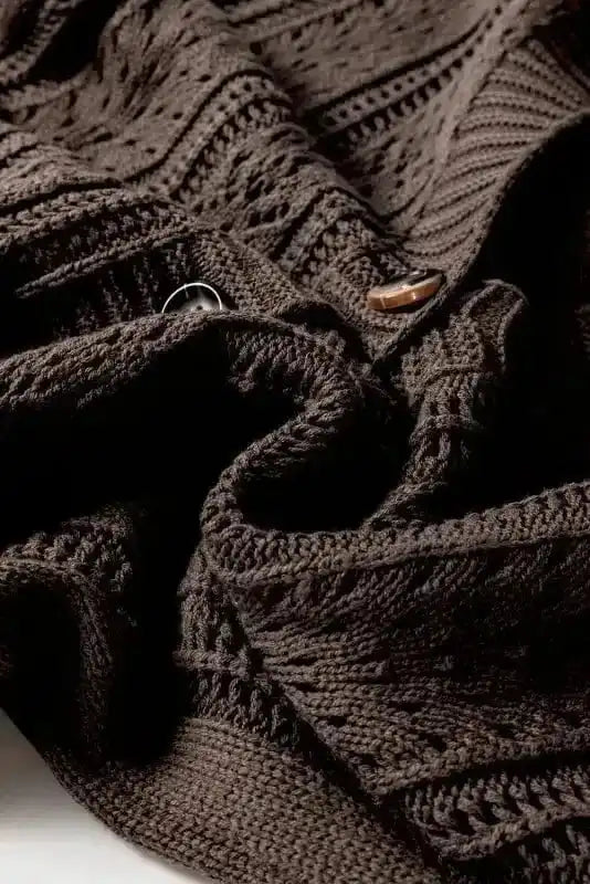 Cardigans Slouchy Knit Cardigan