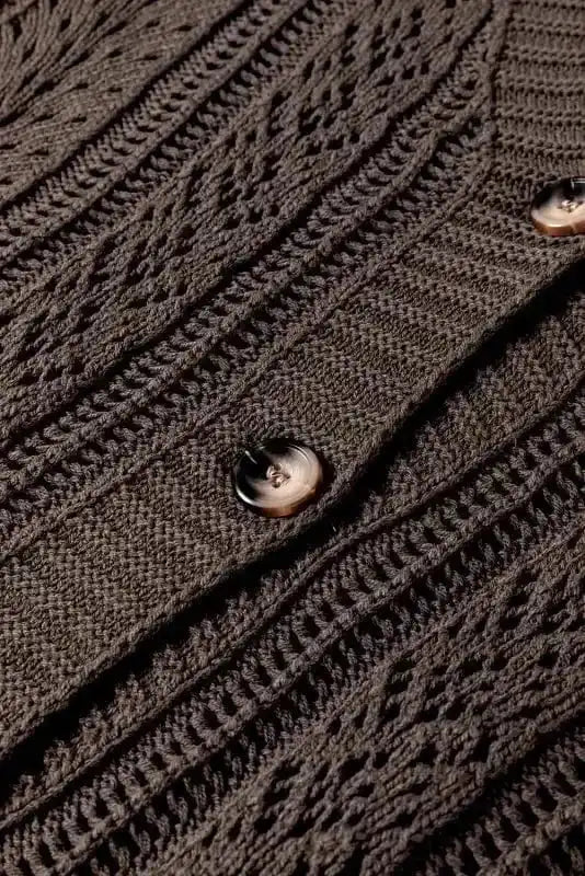 Cardigans Slouchy Knit Cardigan