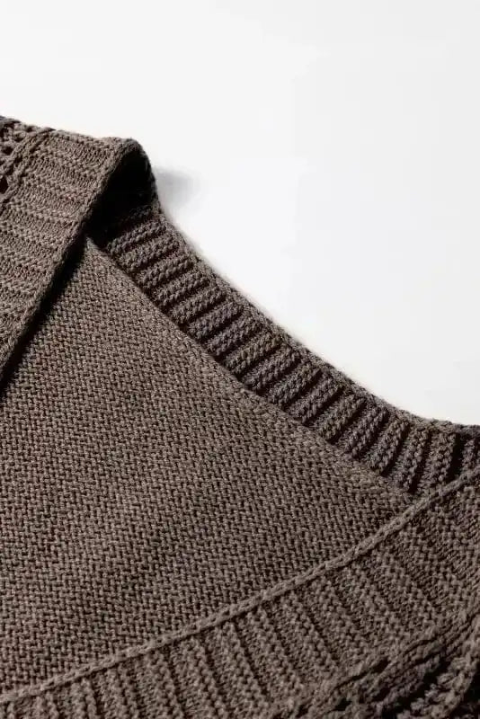 Cardigans Slouchy Knit Cardigan