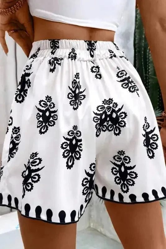 Casual Shorts BohoEdge High-Waist Shorts