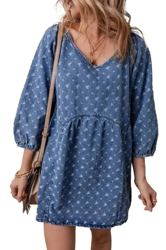 Denim Dresses Azure Retreat Denim Dress
