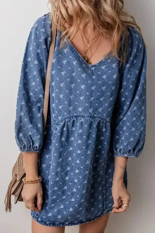 Denim Dresses Azure Retreat Denim Dress
