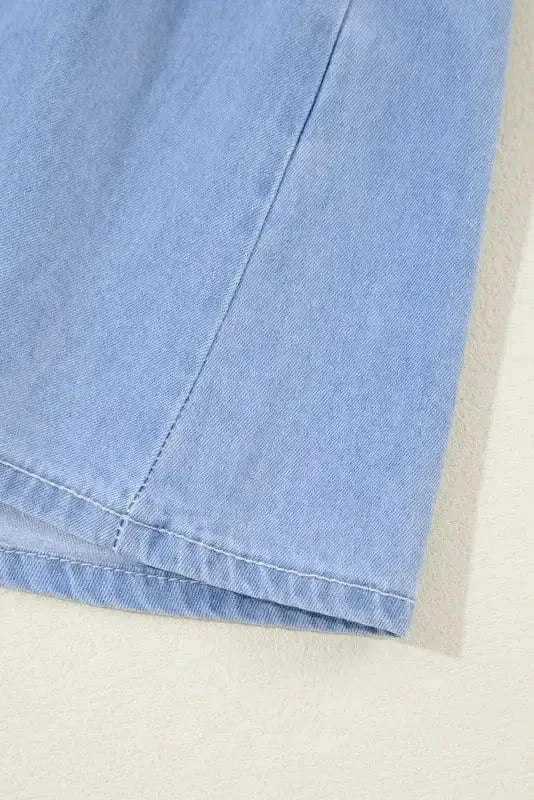 Denim Dresses Chambray Charm Mini Dress