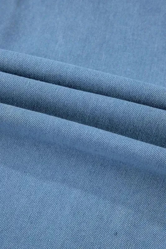 Denim Dresses Urban Chic Denim Tunic Dress