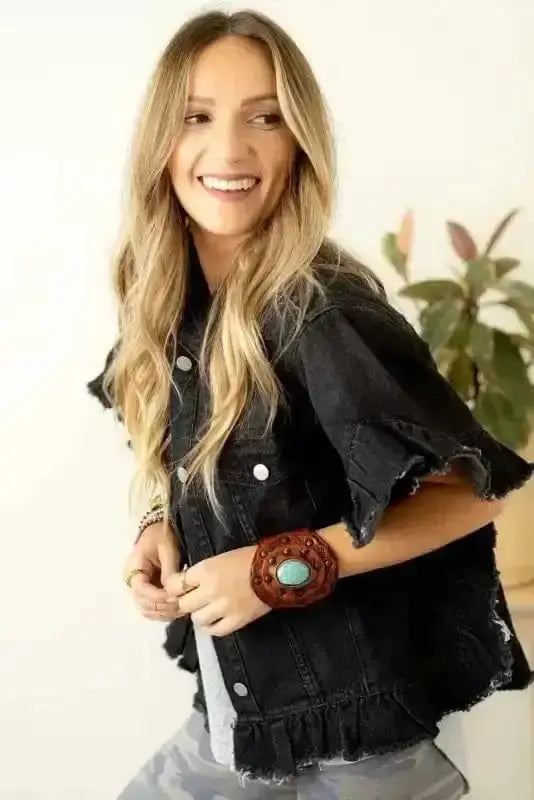 Denim Jackets Urban Fray Denim Jacket