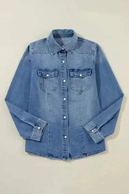 Denim Shirts Twilight Tailored Denim Shirt