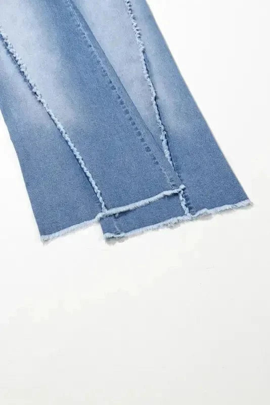 Flared Jeans Boho Hem Bell Bottom Jeans