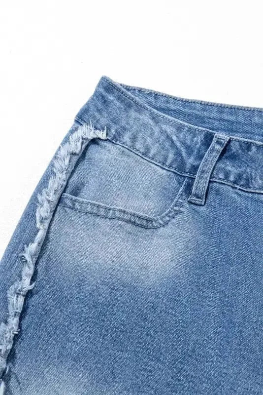 Flared Jeans Boho Hem Bell Bottom Jeans