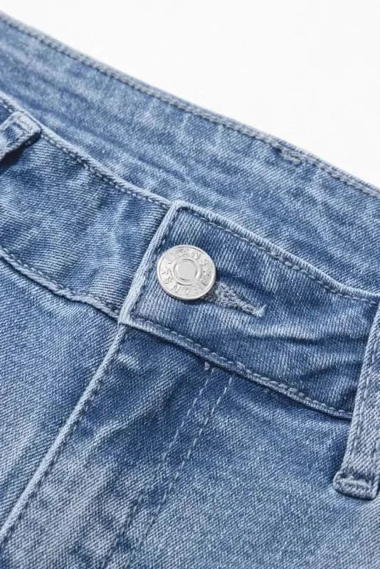 Flared Jeans Boho Hem Bell Bottom Jeans