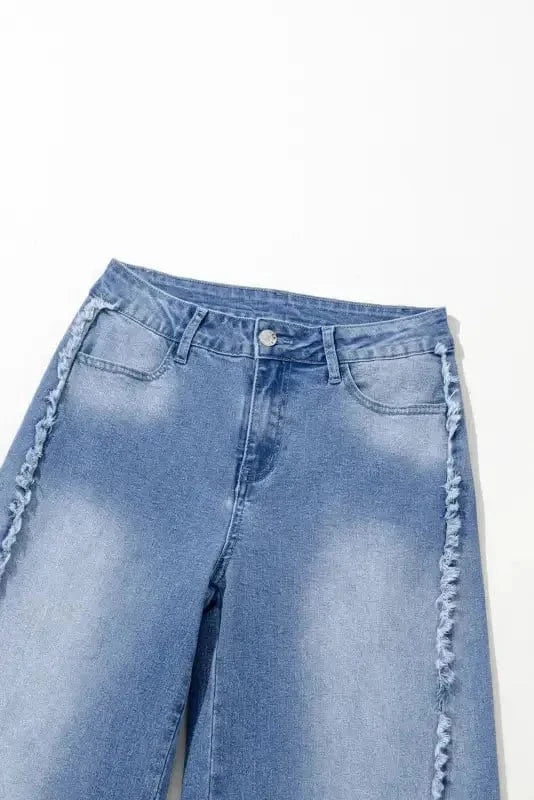 Flared Jeans Boho Hem Bell Bottom Jeans