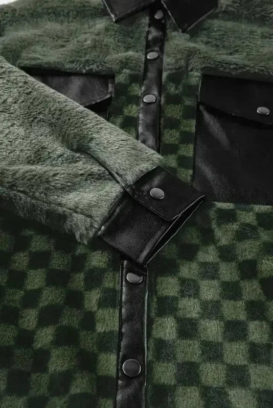 Fleece Jackets Lattice Leisure Fleece Jacket