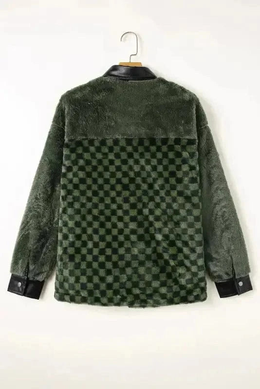 Fleece Jackets Lattice Leisure Fleece Jacket