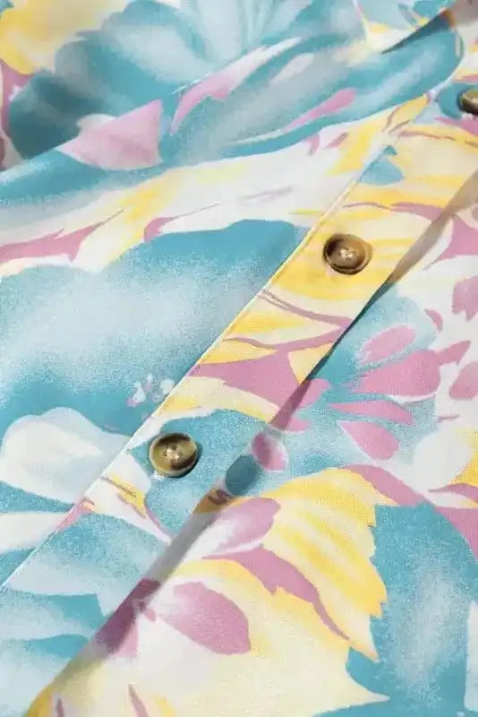 Floral Blouses Petal Delight Baggy Blouse