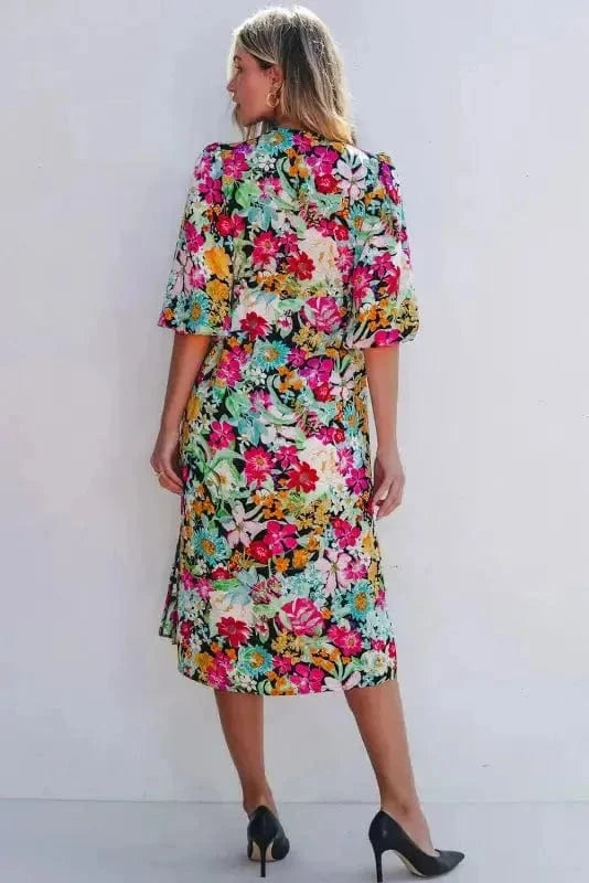 Floral Dresses Blooming Adore Midi Dress