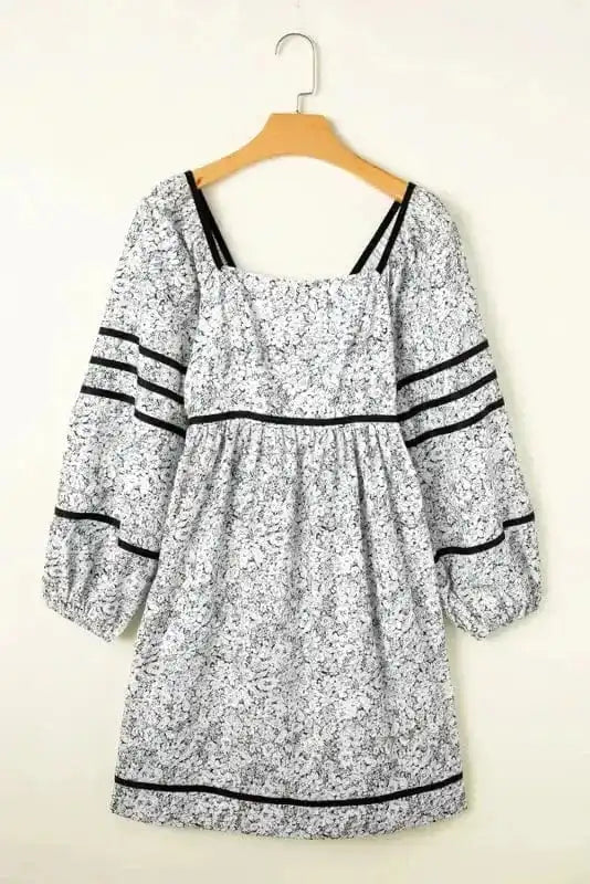 Floral Dresses Blossom Elegance Mini Dress