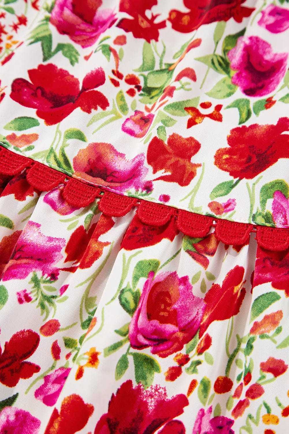 Floral Dresses Boho Bloom Tiered Dress