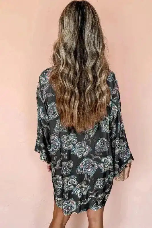 Floral Dresses Flora Fantasy Lapel Dress