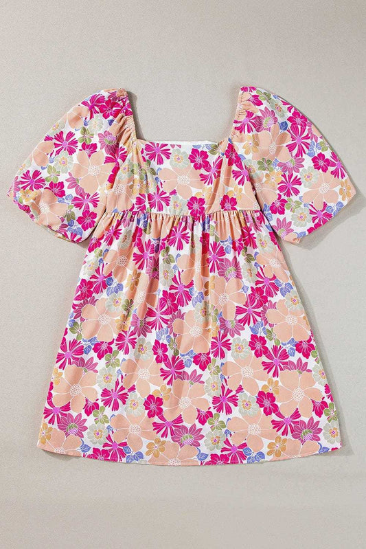 Floral Dresses Summer Floral Babydoll Dress