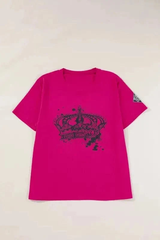 Graphic Tees Noble Crest Cotton T-Shirt