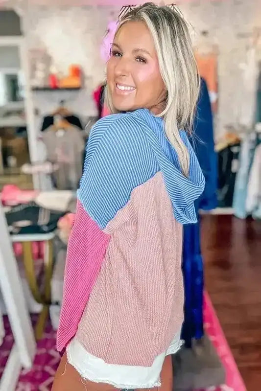 Hoodies Casual Chroma Knit Hoodie