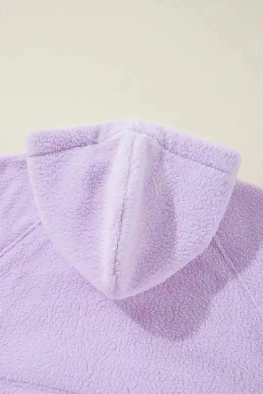 Hoodies Comfort Clasp Fuzzy Hoodie
