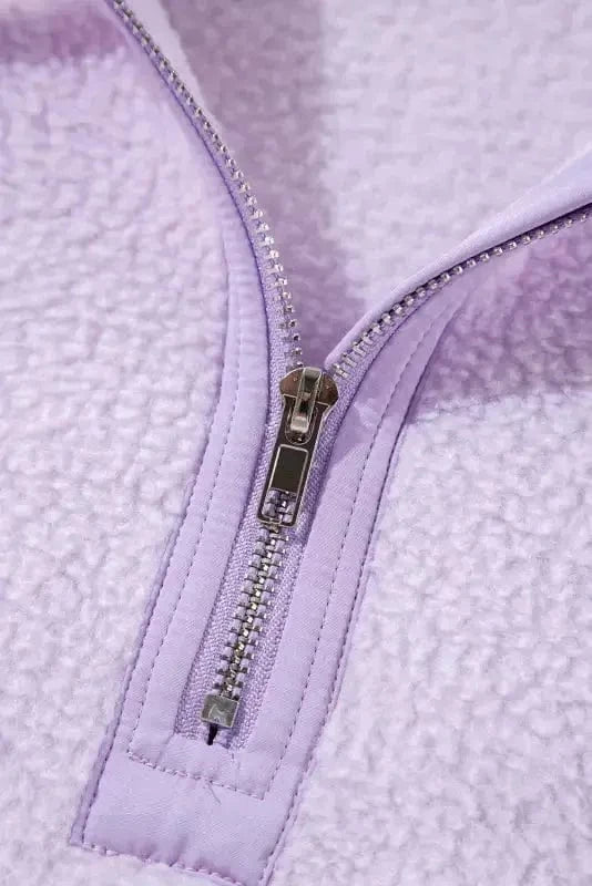 Hoodies Comfort Clasp Fuzzy Hoodie