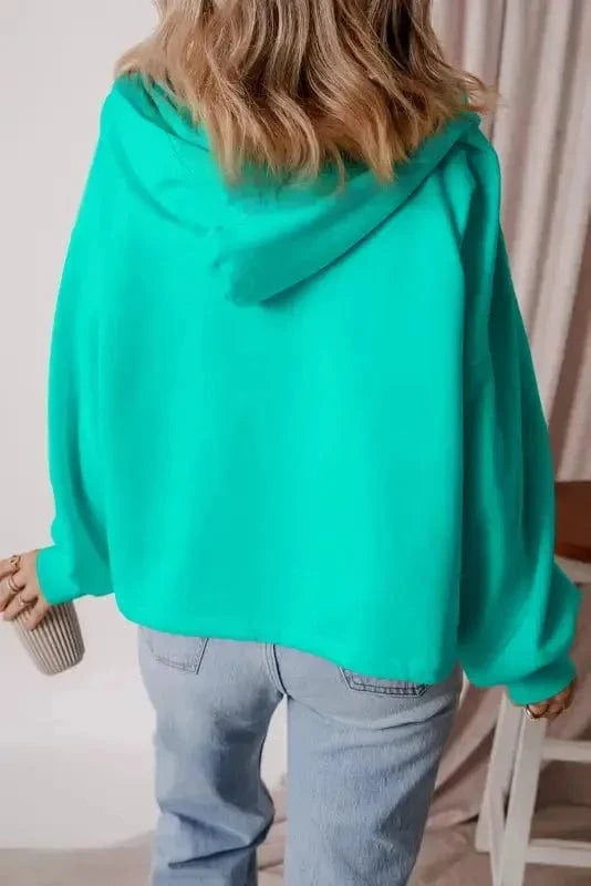 Hoodies Cozy Kangaroo Pocket Fleece Hoodie