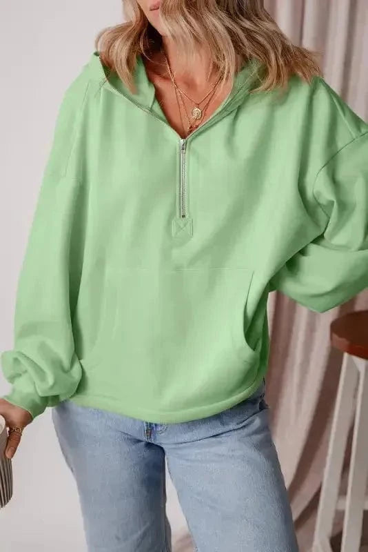 Hoodies Cozy Kangaroo Pocket Fleece Hoodie