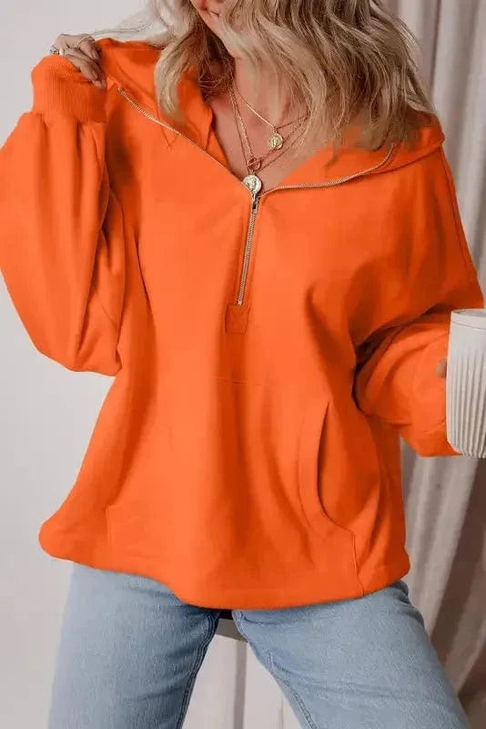 Hoodies Cozy Kangaroo Pocket Fleece Hoodie