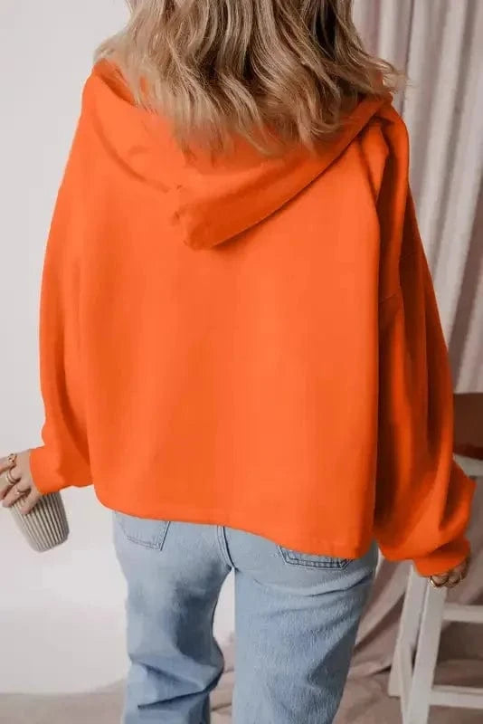 Hoodies Cozy Kangaroo Pocket Fleece Hoodie
