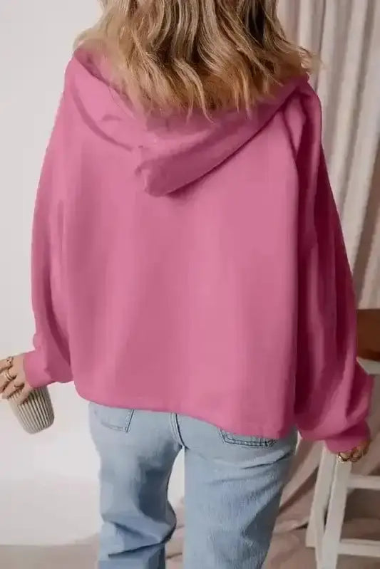 Hoodies Cozy Kangaroo Pocket Fleece Hoodie