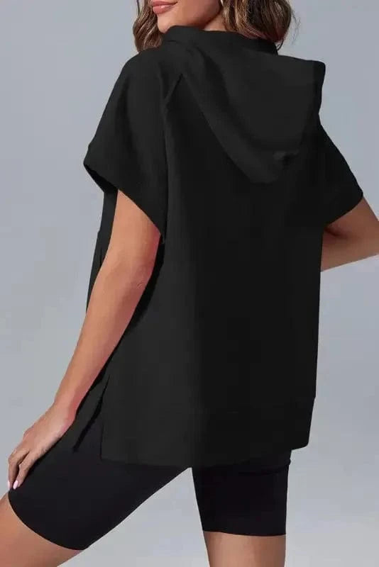 Hoodies Half Zip Hopper Hoodie