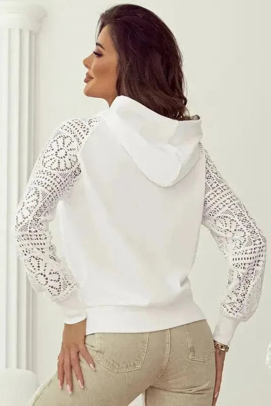 Hoodies Lacy Layers Hoodie