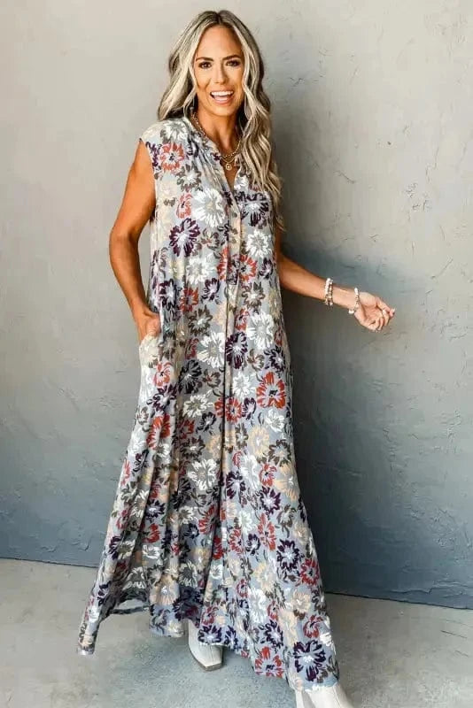 Jumpsuits Lush Floral Statement Jumpsuit