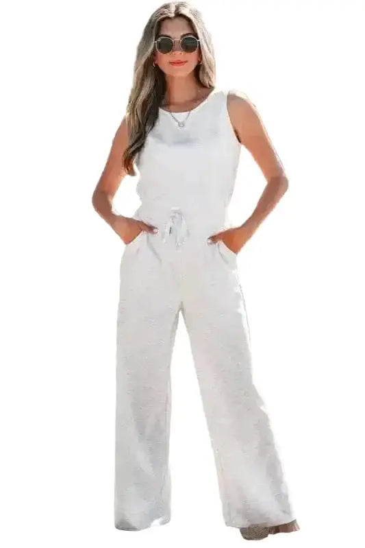 Jumpsuits Silver Drift Casual Jumpsuit