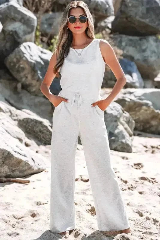 Jumpsuits Silver Drift Casual Jumpsuit