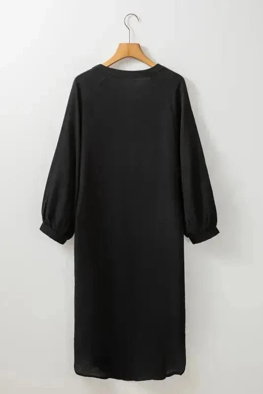 Kimonos Flowy Button-Up Kimono Jacket