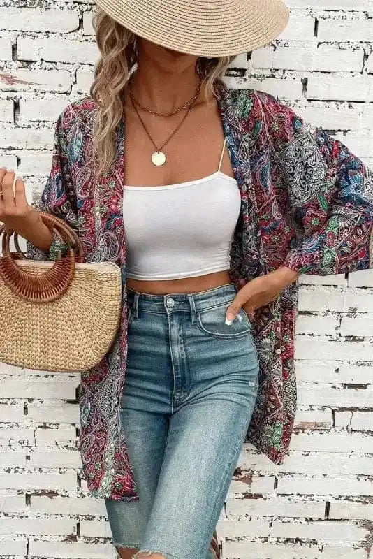 Kimonos Paisley Panache Kimono