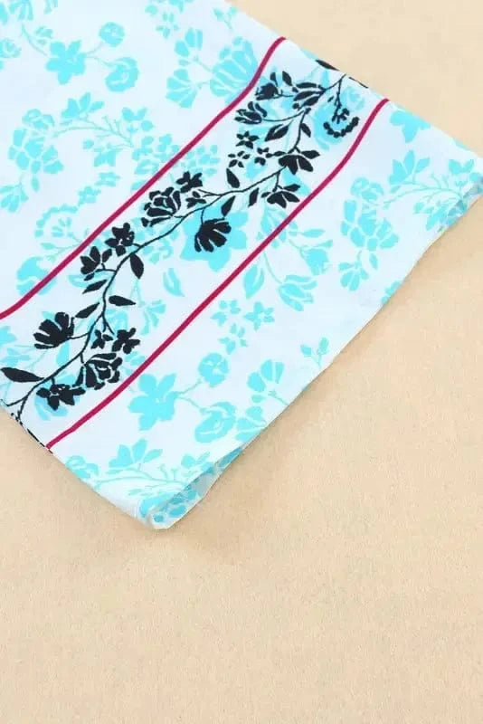 Kimonos Summer Vibe Floral Kimono Cover-Up