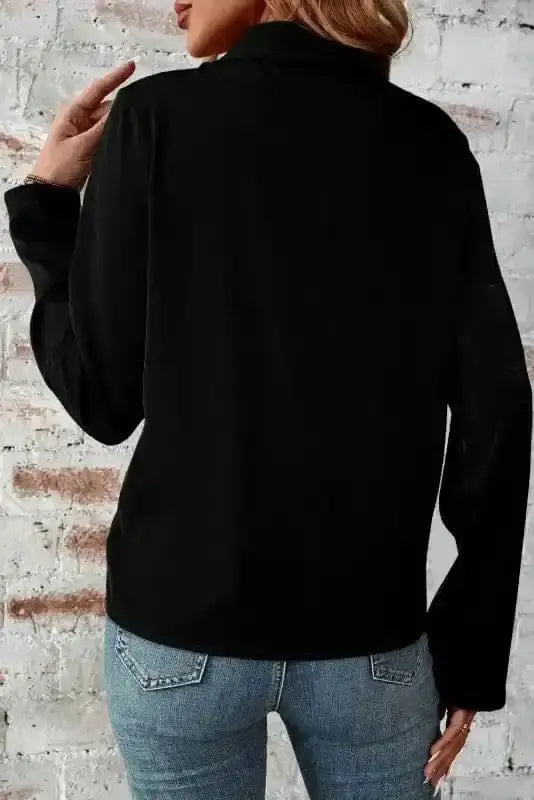 Zip-up urban jacket back view — Fashionfitz UK