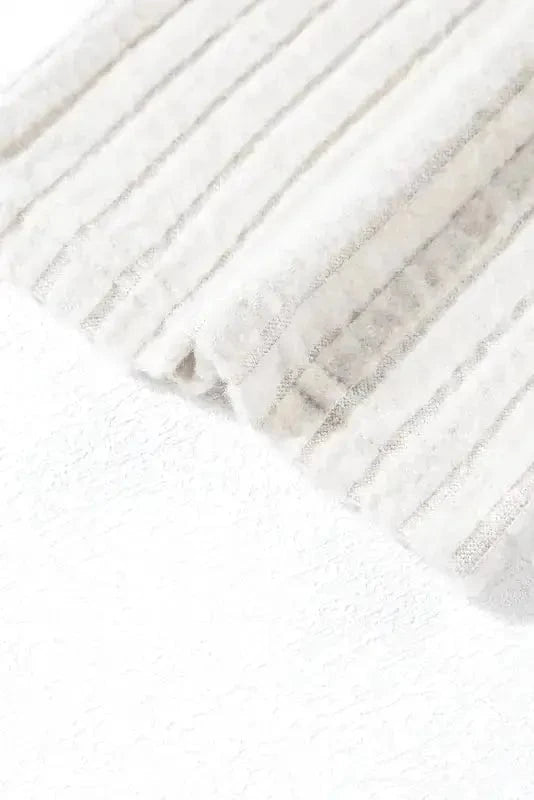 Loungewear Apricot Ribbed Lounge Set for Relaxed Style