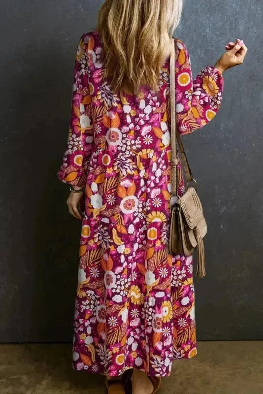 Maxi Dresses Lavender Elegance Tiered Maxi Dress