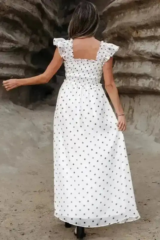 Maxi Dresses Polka Dot Elegance Maxi Dress