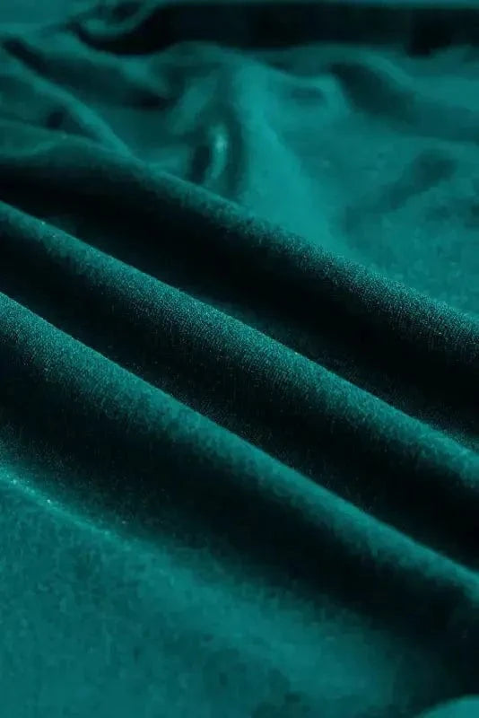Maxi Dresses Velvet Rhapsody Tiered Maxi Dress - Evergreen