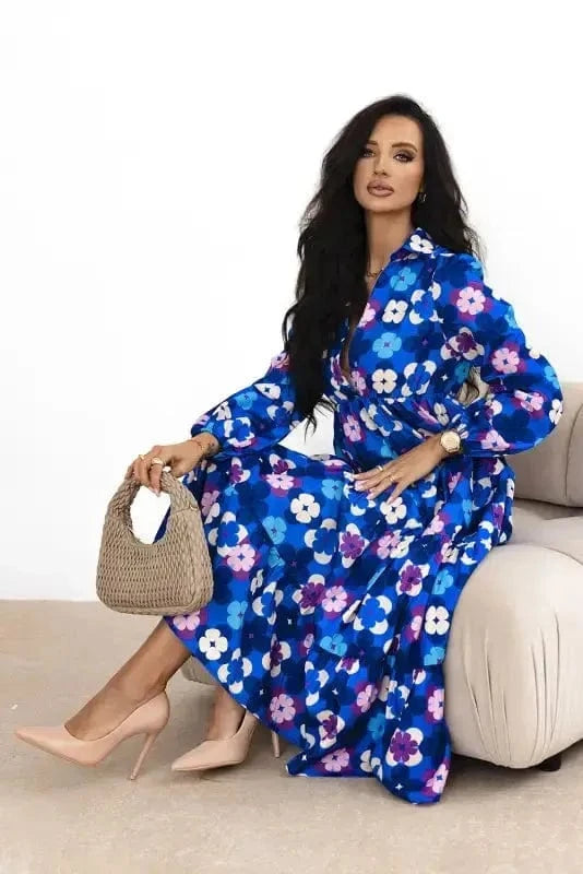 Midi Dresses Country Charm Floral Midi Dress