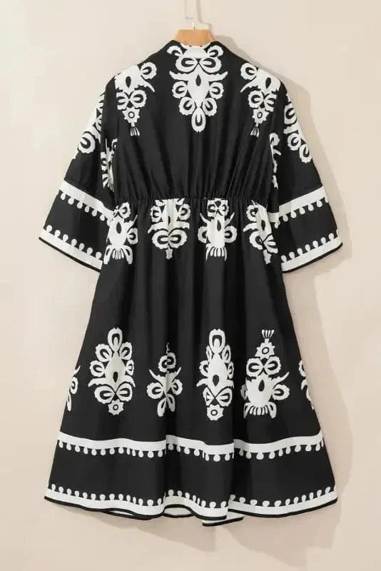 Midi Dresses Desert Mirage Loose Midi Dress