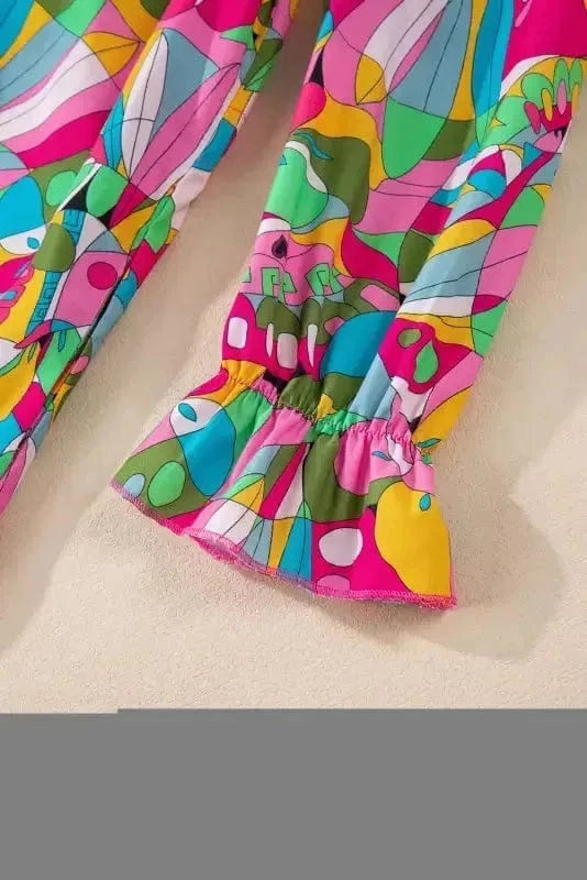 Mini Dresses Abstract Elegance Mini Dress