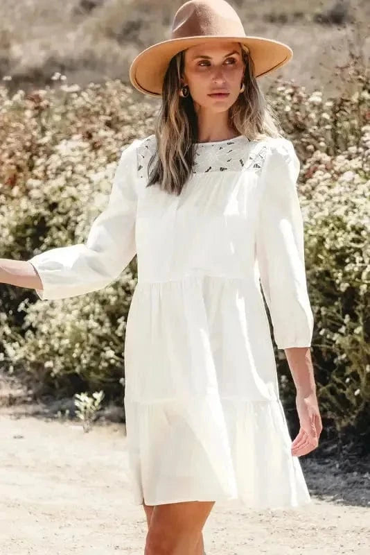 Mini Dresses Floral Lace Fantasy Mini Dress