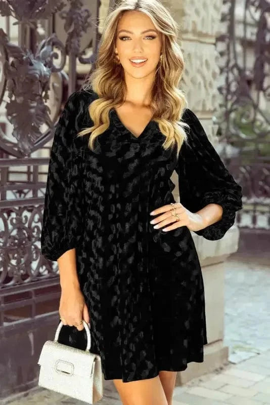 Mini Dresses Midnight Velvet Mini Dress