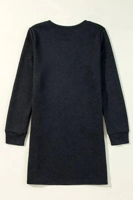 Mini Dresses Modern Monotone Mini Dress